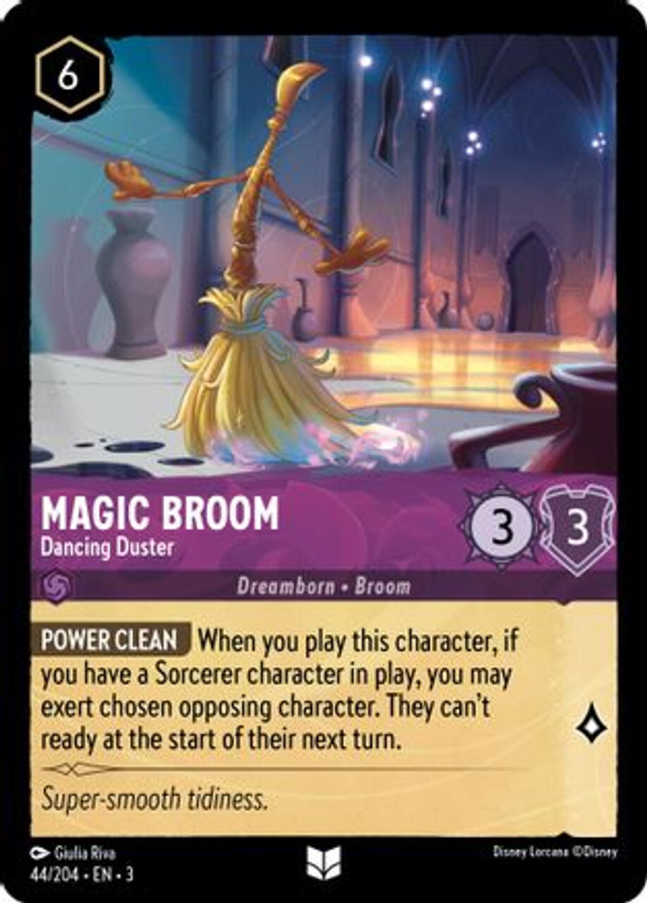 

Карточная игра Magic Broom - Dancing Duster (44/204) - Into the Inklands