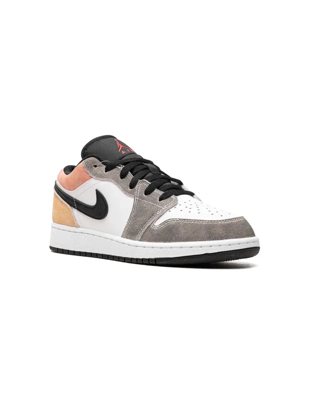 Кроссовки Air Jordan 1 Low SE "Flight Club" Jordan Kids, белый — фото 2