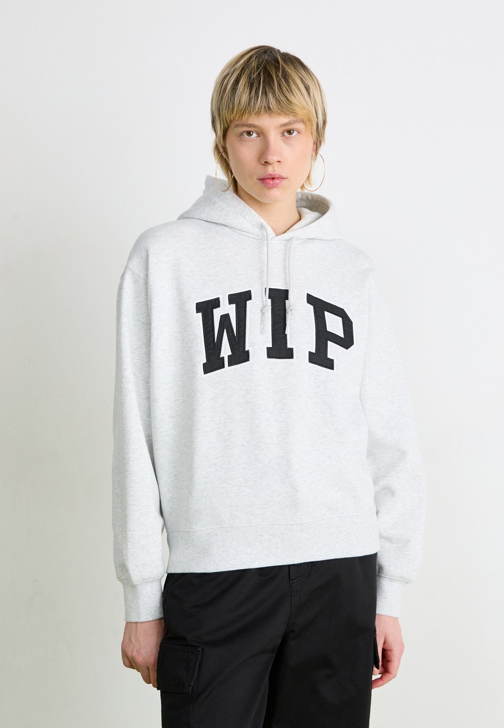

Толстовка с капюшоном HOODED Carhartt WIP, темно-серый