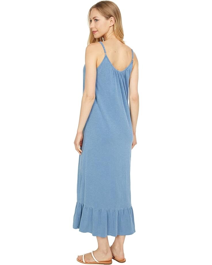 

Платье SUNDRY V-Neck Strap Maxi, цвет Pigment Indigo