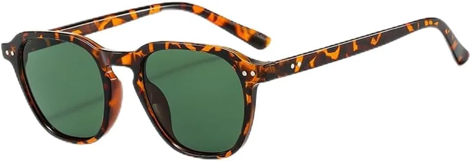 

Солнцезащитные очки UV400 для мужчин и женщин | Овальная оправа, линзы конфетного цвета | Для вождения и занятий спортом на открытом воздухе generic, Black Green