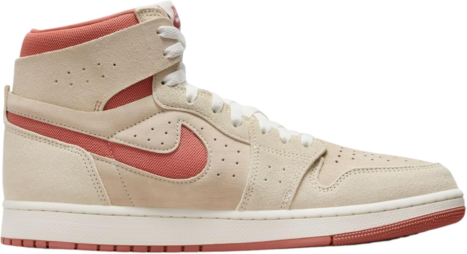 Мужские кроссовки Nike Air Jordan 1 Zoom CMFT 2, Sail/Burnt Sunrise/Sail/Terra Blush — фото 3