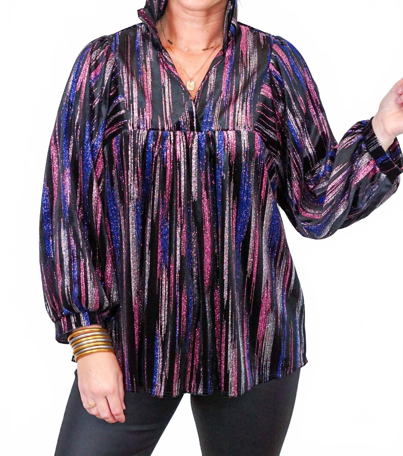 

Сверкающий топ-бэбидолл в разноцветной гамме Adrienne, мультиколор