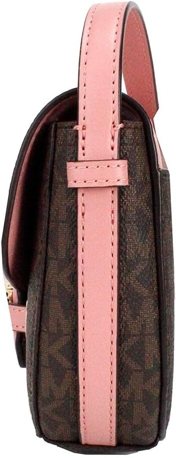 

Маленькая кожаная сумка через плечо Michael Kors Reed (Prim Rose)