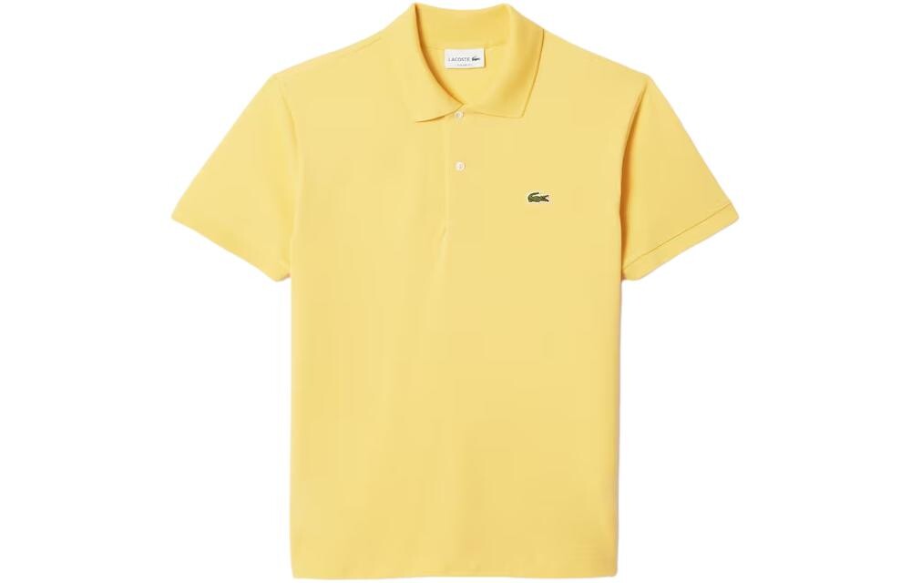 

Рубашка поло мужская желтая Lacoste, желтый