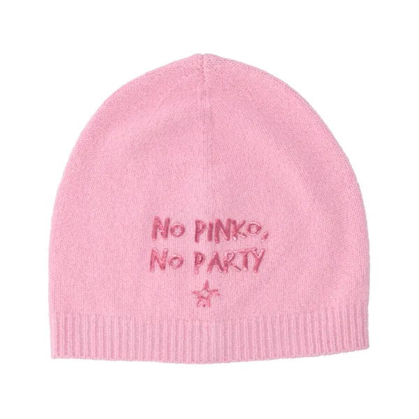 

Шапка с добавлением шерсти Pinko, розовый