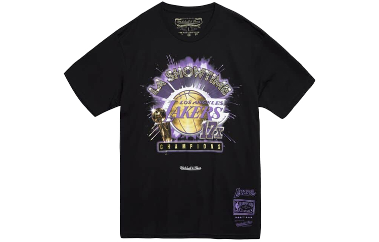 

Футболка мужская черная Mitchell Ness