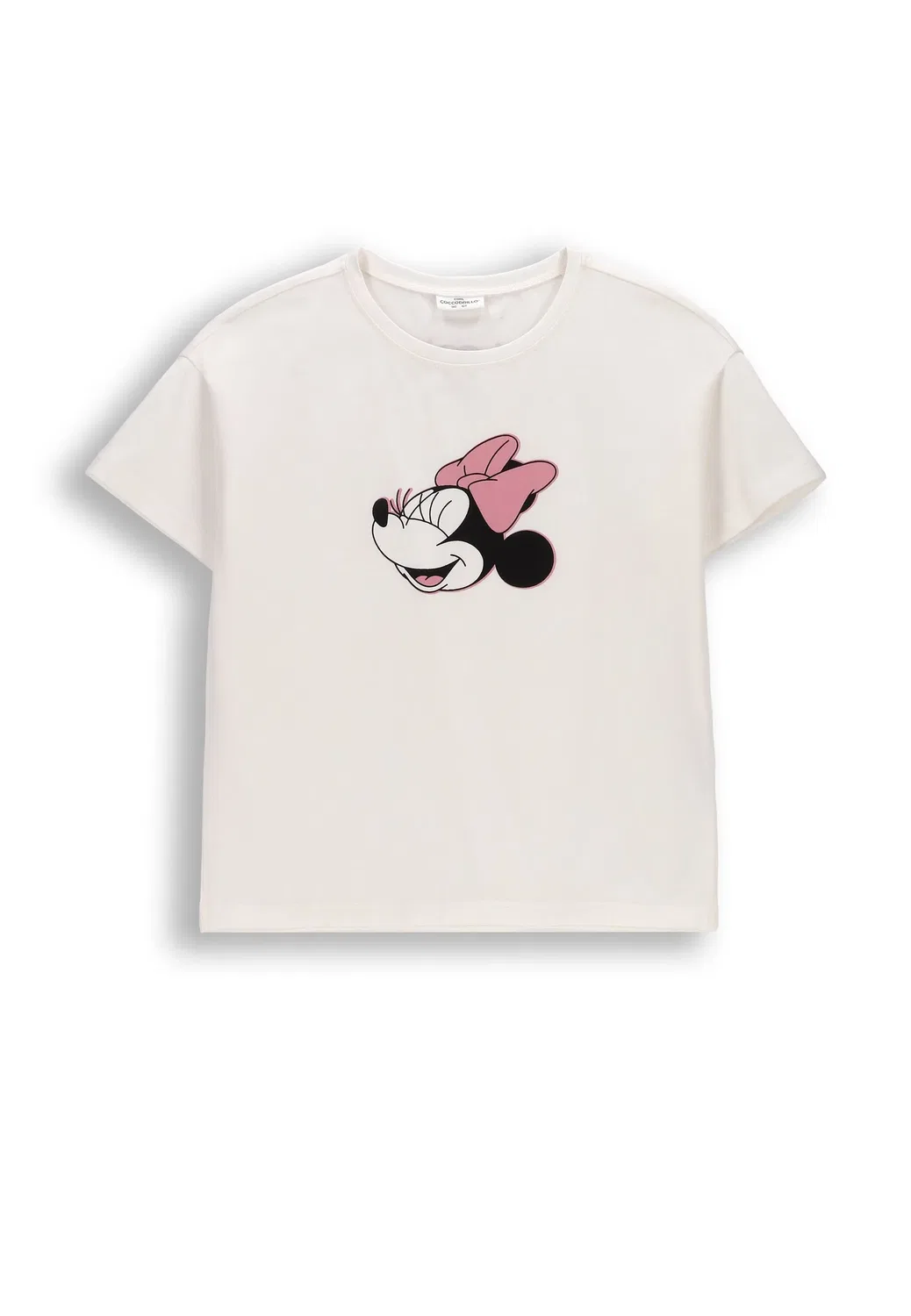 Футболка с принтом Minnie Mouse Coccodrillo, ecru