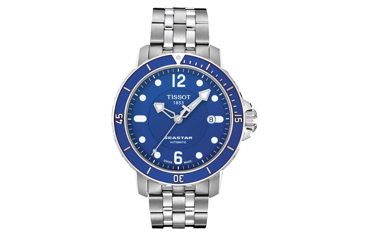 

TISSOT Часы Men's Starfish Collection Watch, Blue Dial