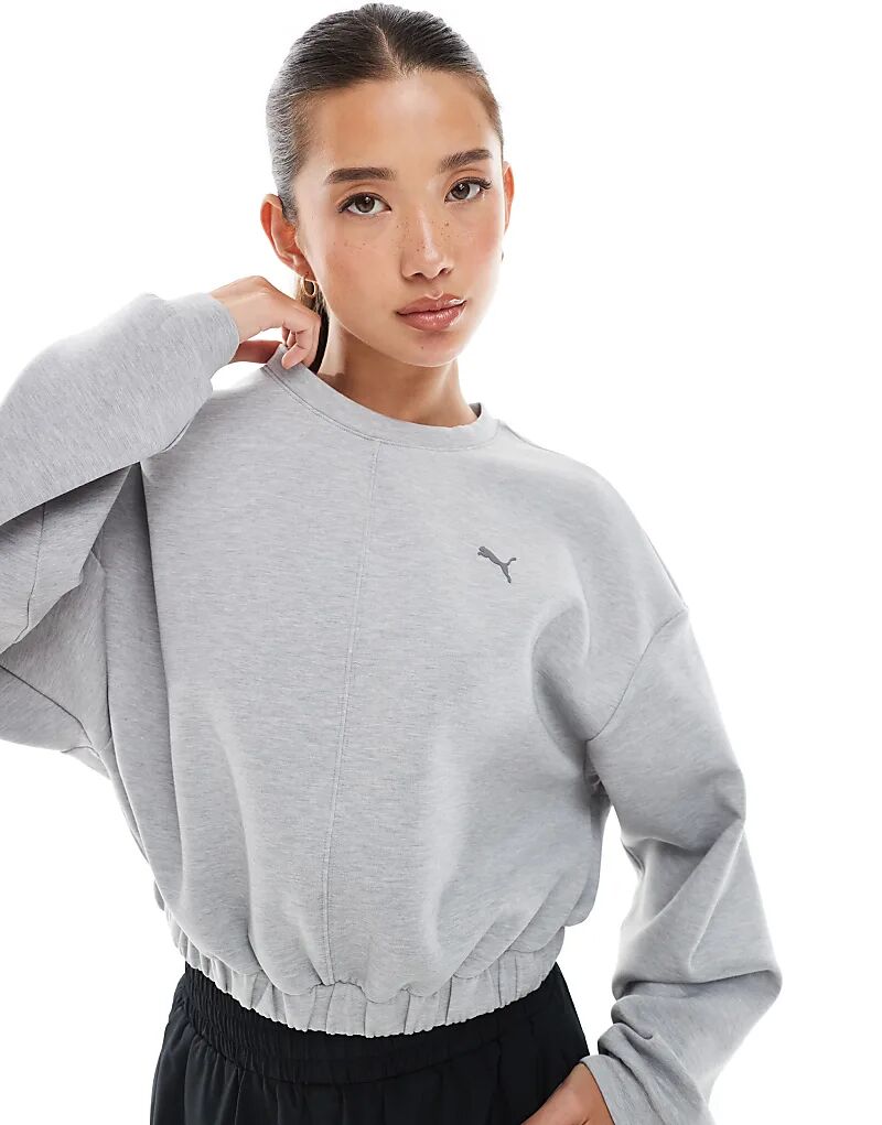 

Толстовка Puma Cloudspun серого цвета