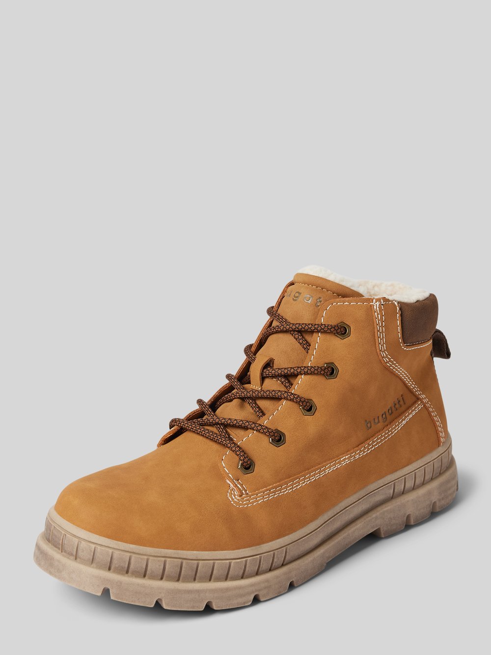 

Ботинки на шнуровке с плюшевой подкладкой, модель «Pallario» bugatti