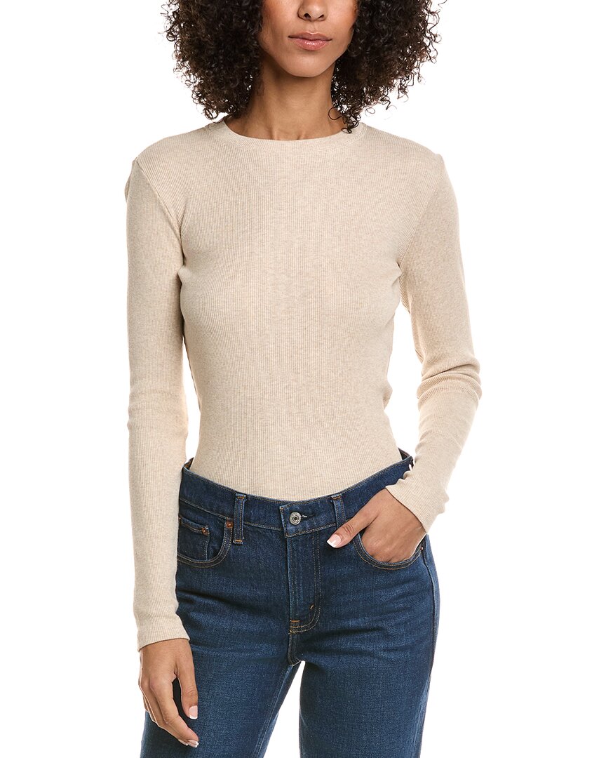 

Маленькая футболка Theory Theory, бежевый