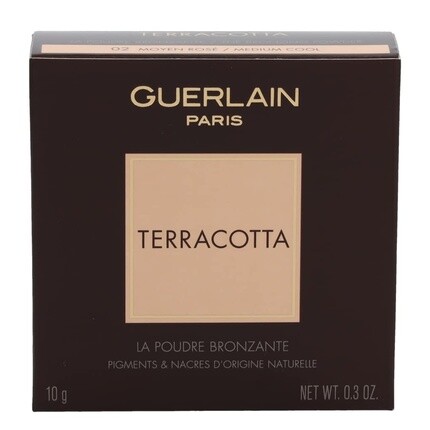 Терракотовая бронзирующая пудра 02 Moyen Rose/Medium Cool, 0,3 унции, Guerlain — фото 3
