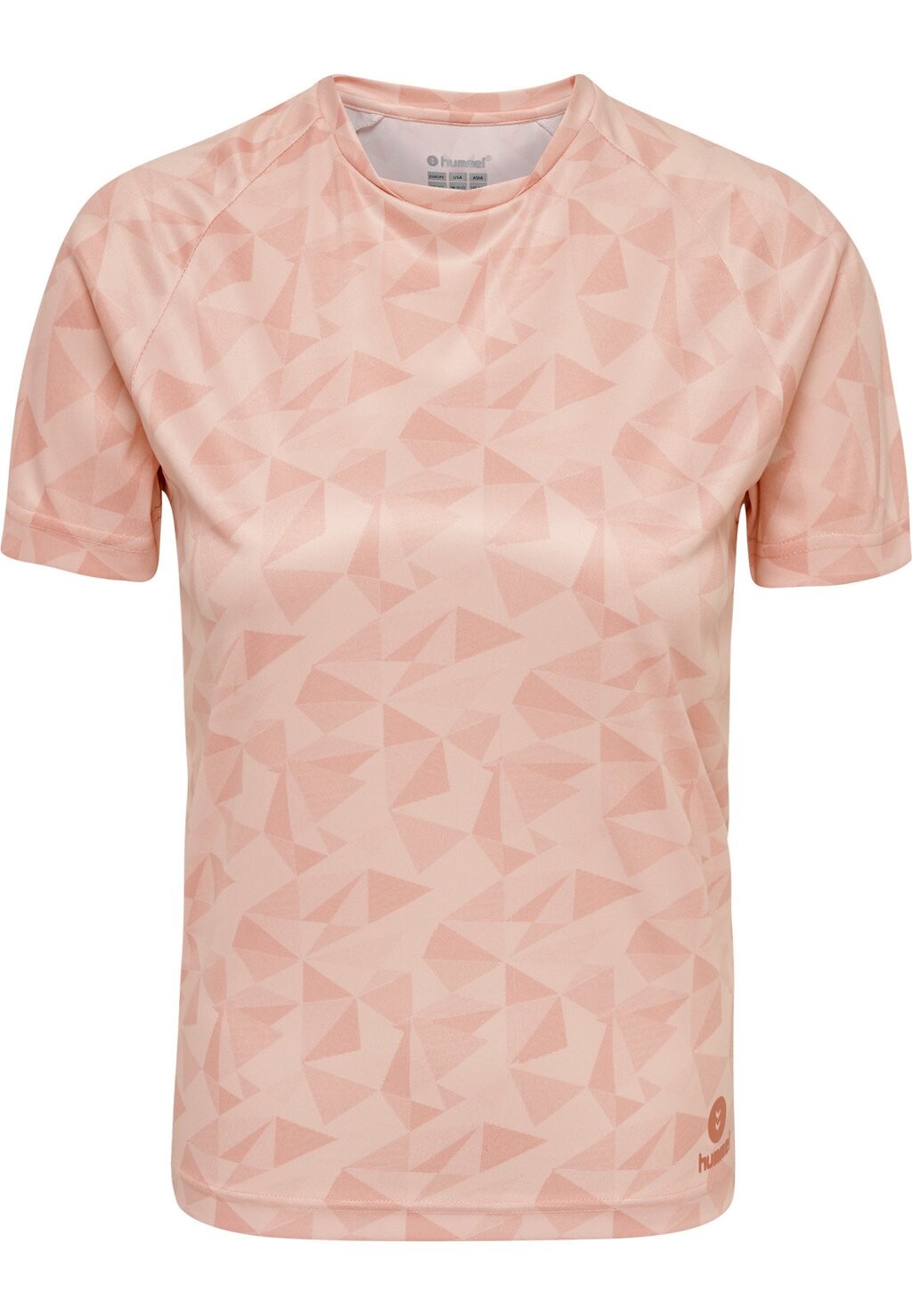 

Футболка с принтом HMLACTIVE Hummel, цвет mellow rose