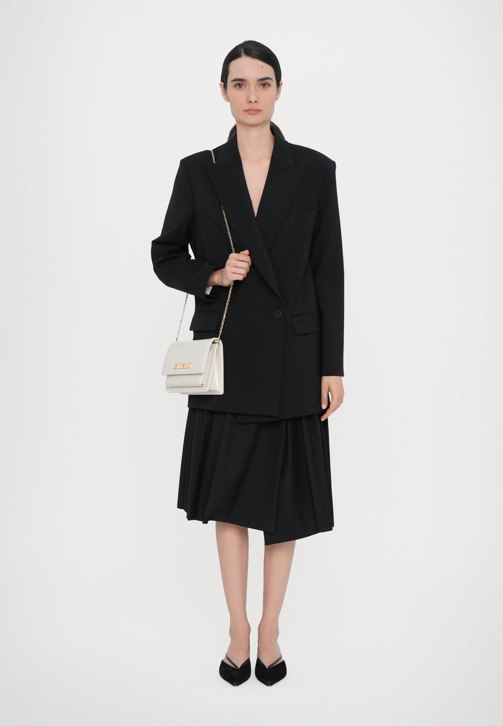 

Сумка через плечо SMART DAILY BAG - Across body bag Love Moschino, кремовый