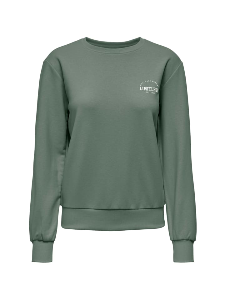 

Only Play Толстовка 'Cava Life' зеленого цвета