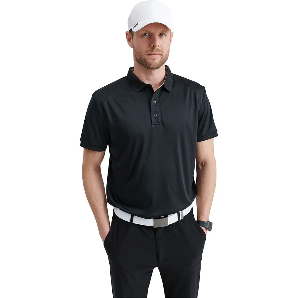 

Поло с коротким рукавом Abacus Golf Hammel Recycled, черный