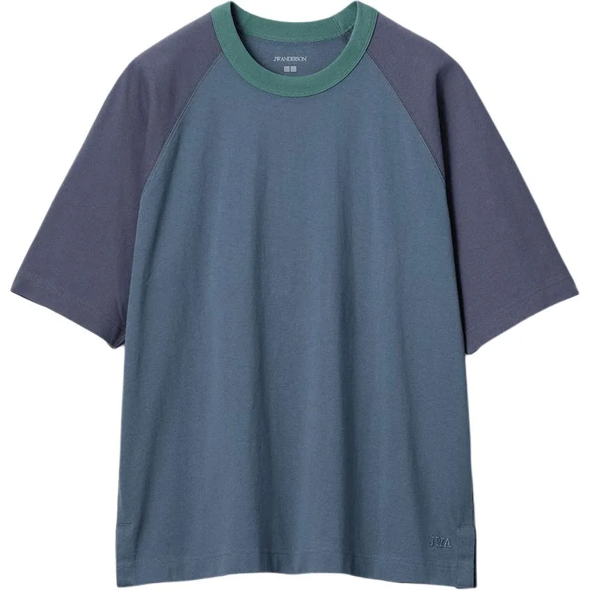 Футболка JW Anderson SS26 Unisex UNIQLO, Sea Blue