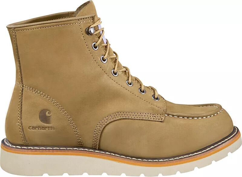 

Мужские рабочие ботинки Carhartt 6 дюймов на танкетке с мягким носком Moc