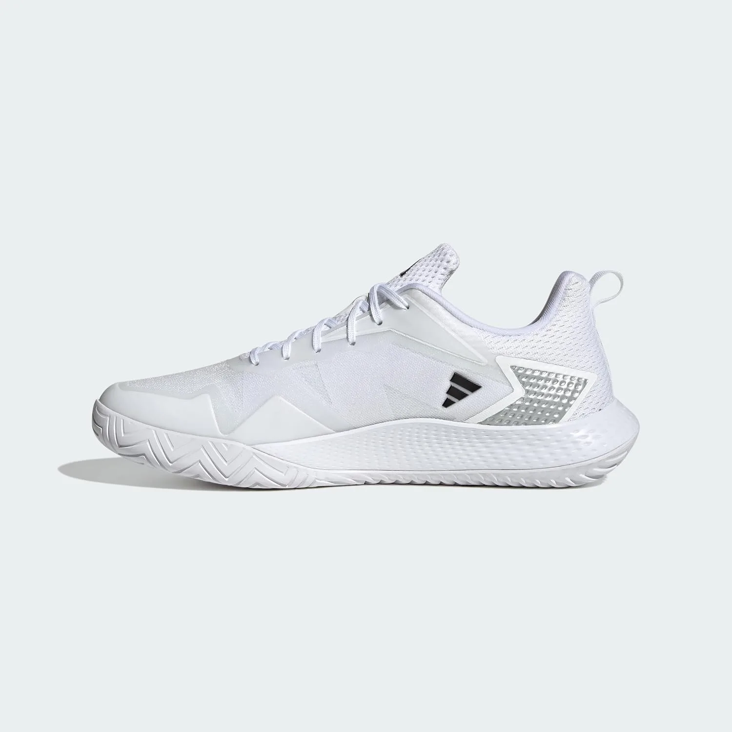 Мужские теннисные кроссовки Defiant Speed adidas, серебро — фото 2