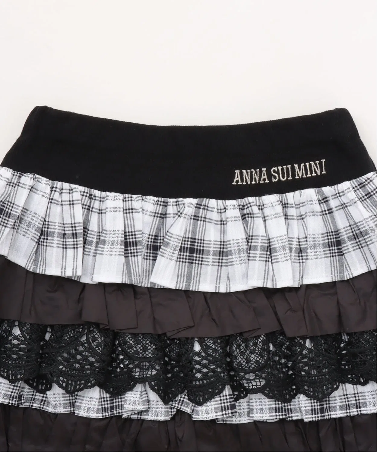 Детская юбка-шорты ANNA SUI mini с рюшами — фото 3