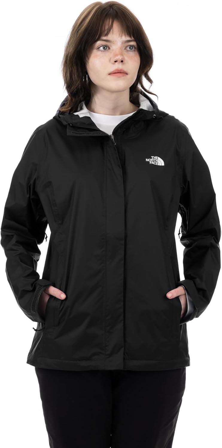 

The North Face Женская водонепроницаемая куртка Venture 2 с капюшоном, Tnf Black