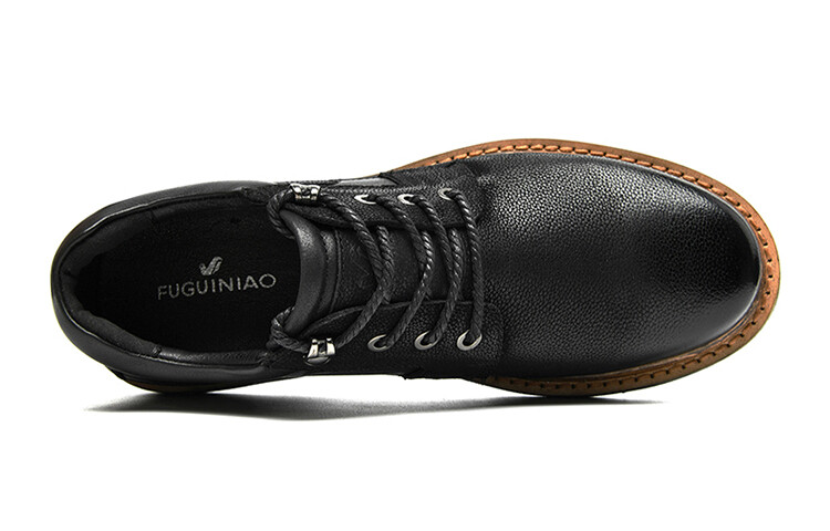 Туфли мужские Men"s Casual Men Low-Top Rich Birds, коричневый — фото 3