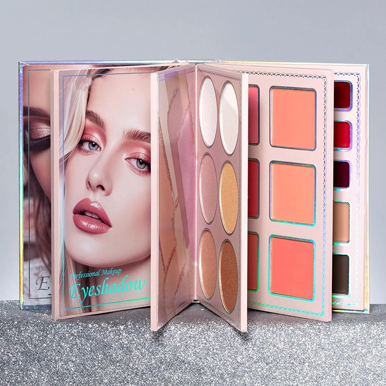 Палетка теней для век Fashion Makeup Books Multicolor — фото 4