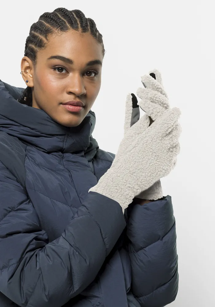 

Флисовые перчатки Jack Wolfskin "HIGH CURL GLOVE W", белый