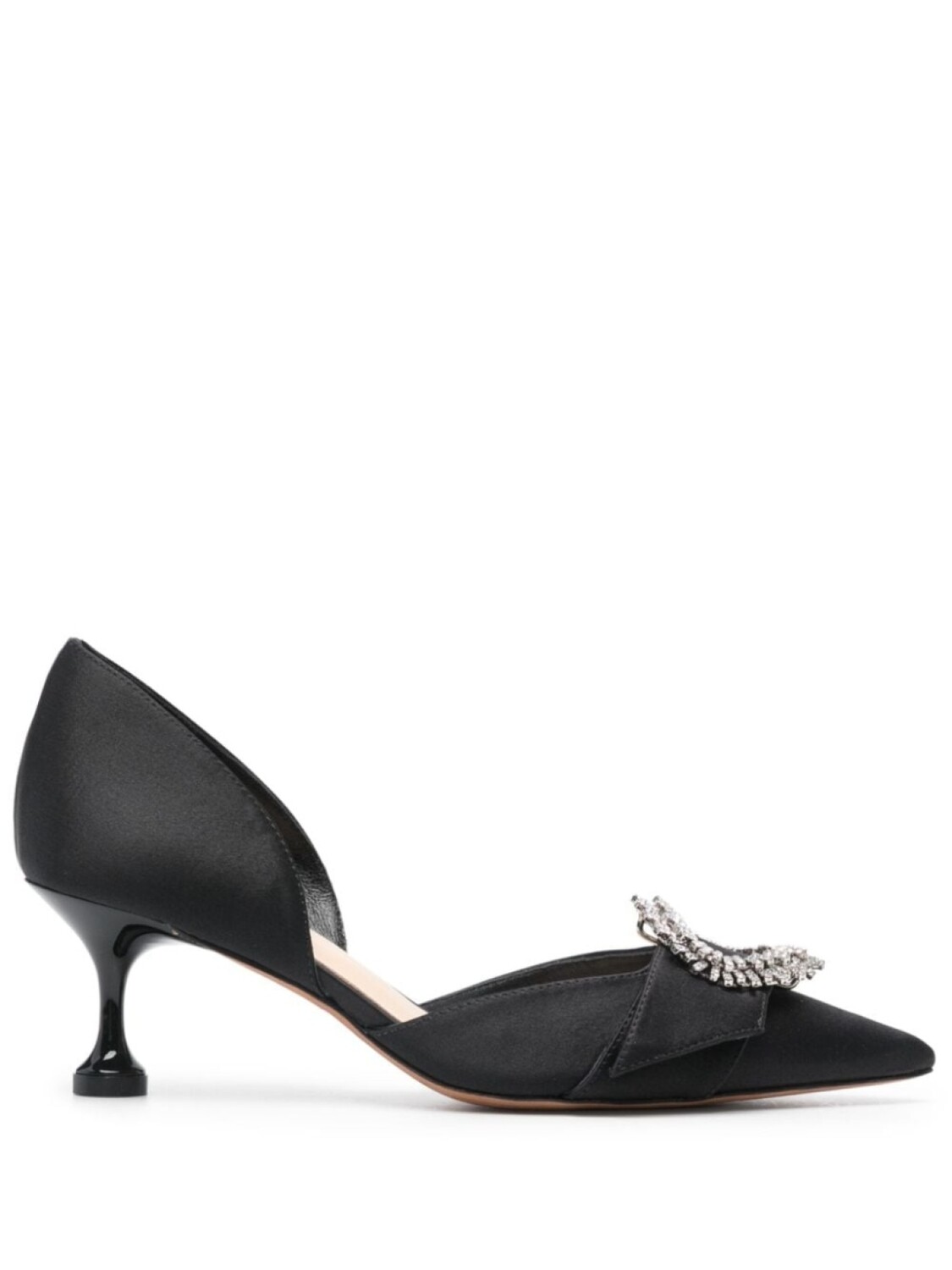 

Alexandre Birman атласные туфли Madelina Flare 50, черный