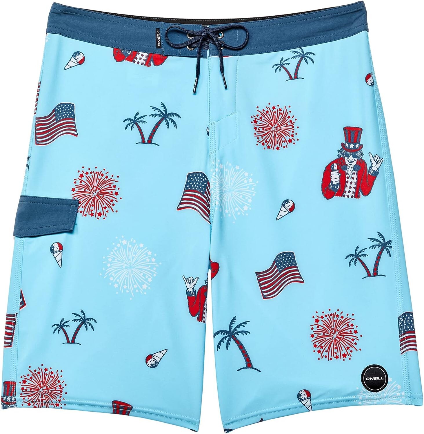 

Шорты для плавания O'Neill Fireworks, цвет Sky Blue