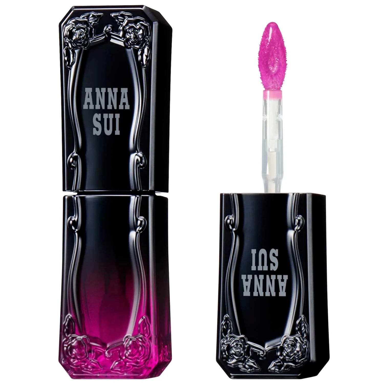 ANNA SUI Tint Rouge - Жидкая помада-блеск, слегка тонированная, легкая, стойкая, 0,24 унции, 300 Strawberry Punch