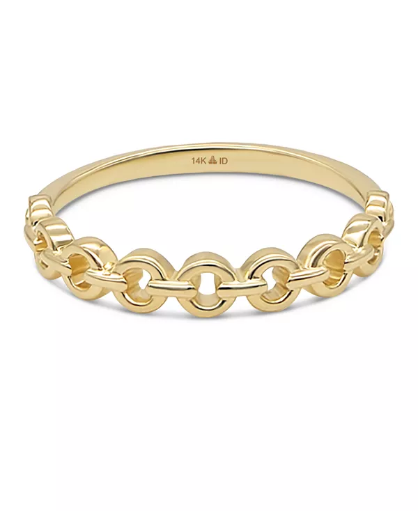 

Кольцо-Кабель из 14-каратного золота, размер 7, примерно 1,6 грамма Devata, gold