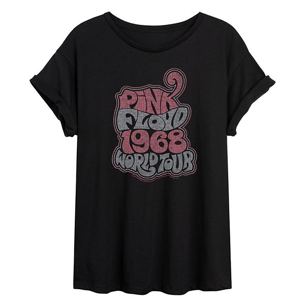 

Футболка Juniors Pink Floyd Groovy Retro Oversized Licensed Character, Black