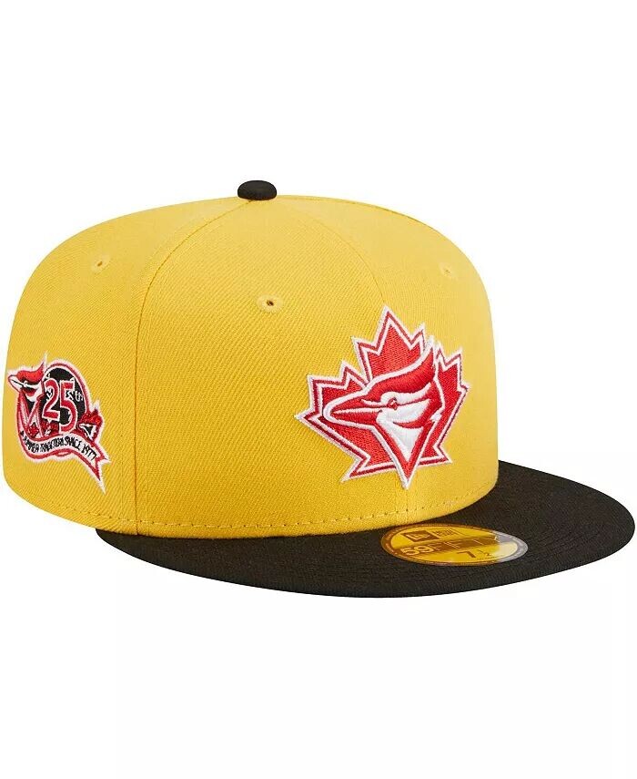 

Мужская желто-черная приталенная шляпа Toronto Blue Jays Grilled 59FIFTY New Era, желтый
