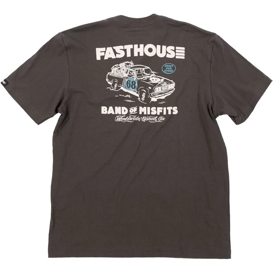 Футболка для молодежных занятий Fasthouse, Graphite Black — фото 3