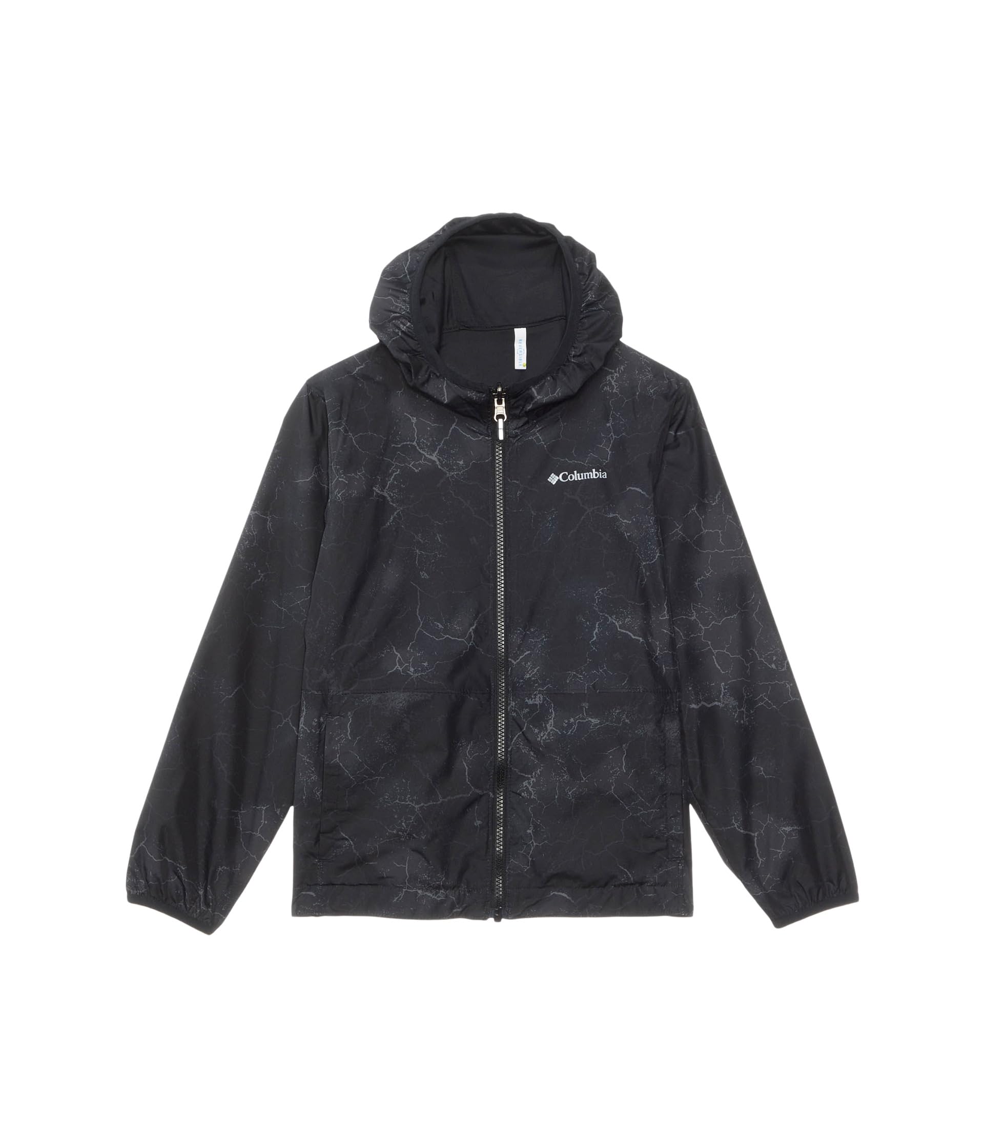 

Куртка Columbia Kids Pixel Grabber II Reversible Jacket, цвет Black Cracked Earth