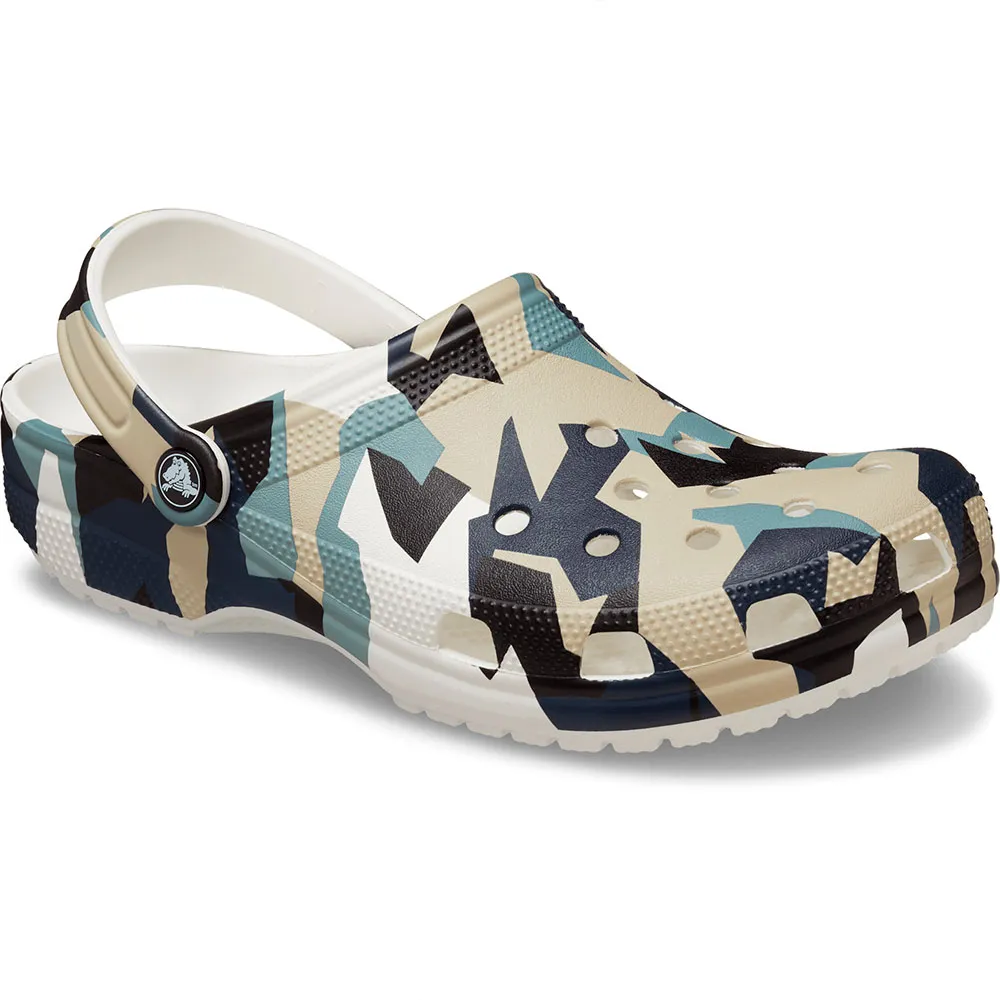 

Сабо Crocs Geo Camo, разноцветный