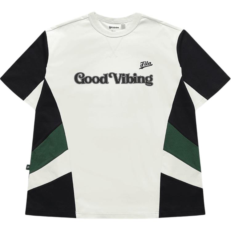 

FILA FUSION Футболка мужская облачная белая Cloud White, Белый, FILA FUSION Футболка мужская облачная белая Cloud White