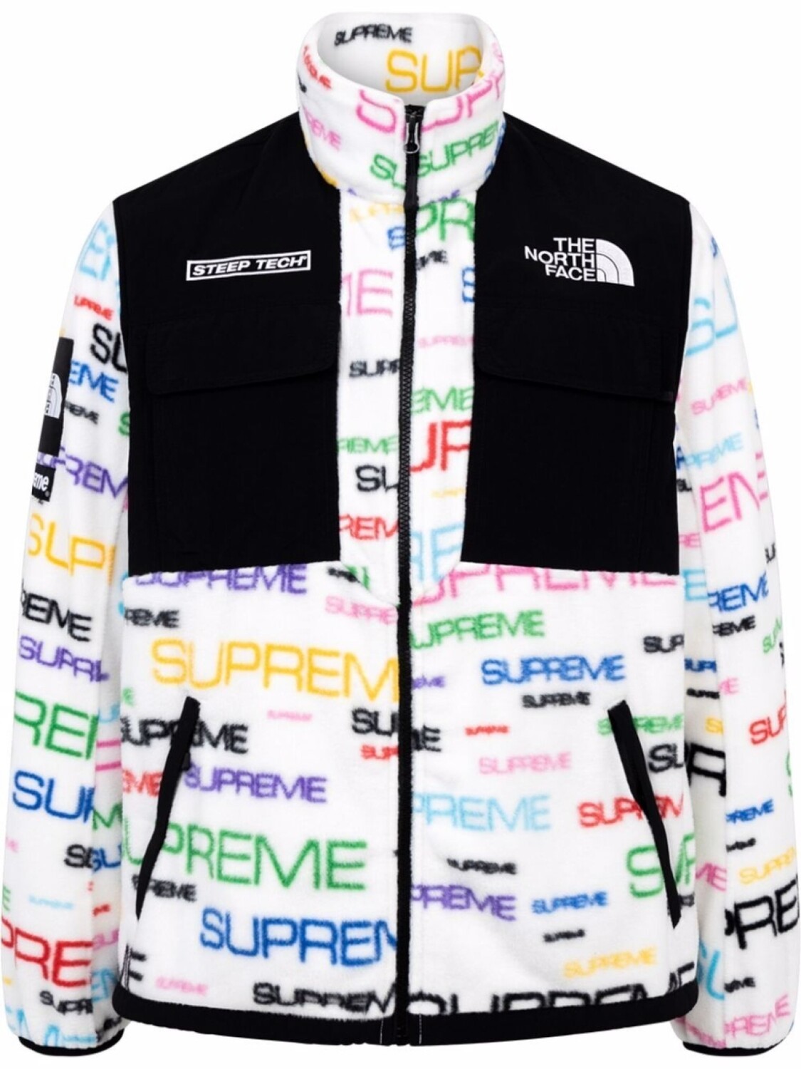 

Куртка из коллаборации с The North Face Supreme, белый