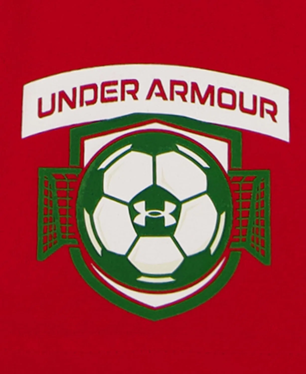 Детский комплект футболка и шорты Under Armour, Red Soccer Tech — фото 2