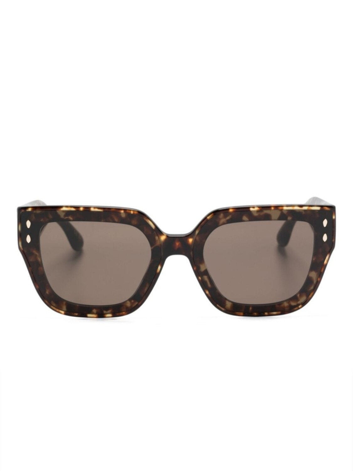 

Солнцезащитные очки в квадратной оправе Isabel Marant Eyewear, коричневый