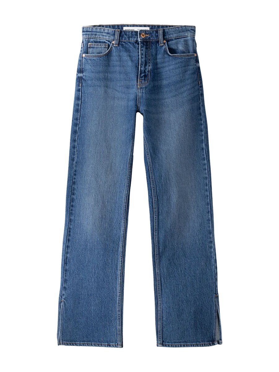 

Джинсы Bershka Regular Jeans, синий деним