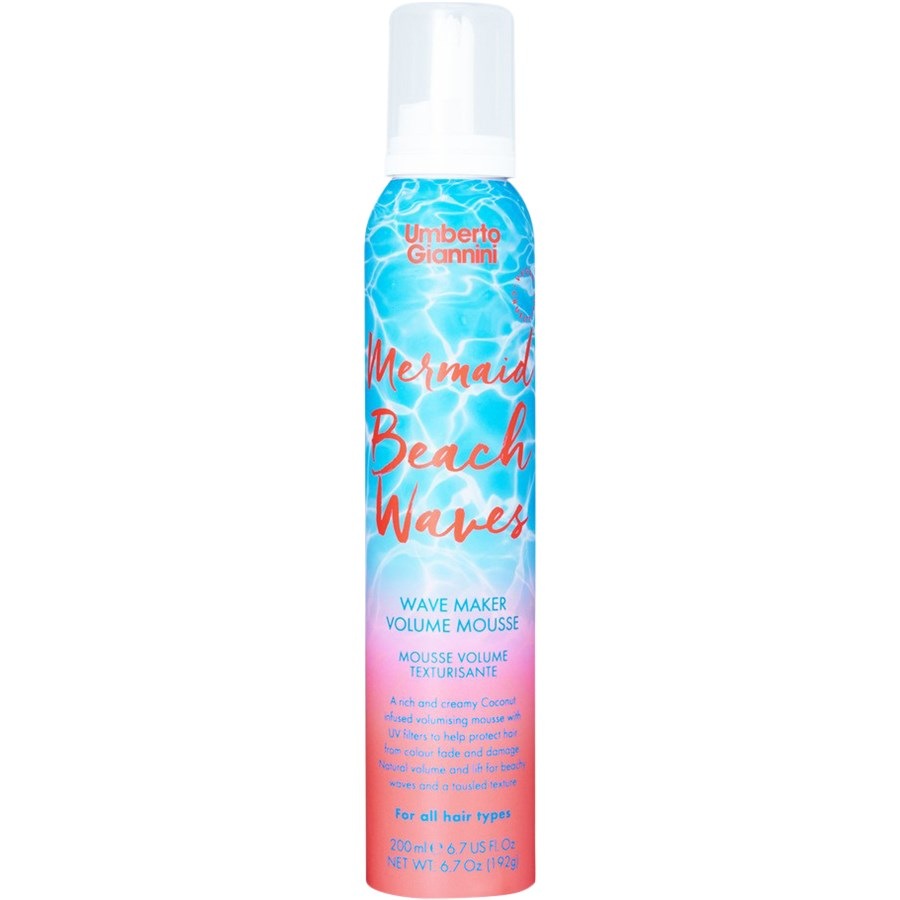 

Мусс для волос mermaid beaches waves maker volume mousse Umberto Giannini, объем 200 мл