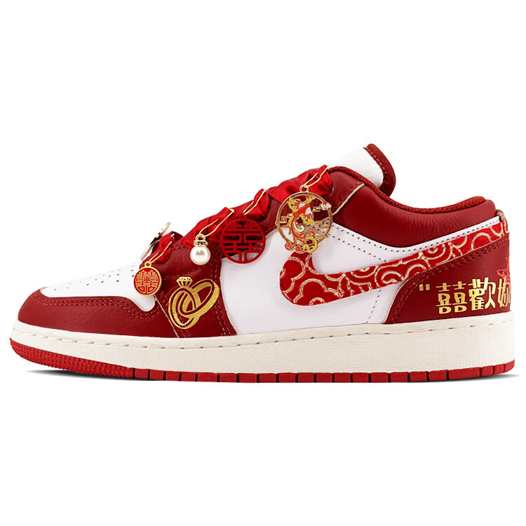

Jordan Air Jordan 1 Vintage Баскетбольные кроссовки унисекс, Red