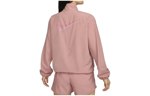 Куртка dri fit swoosh беговая куртка Nike, красный — фото 2