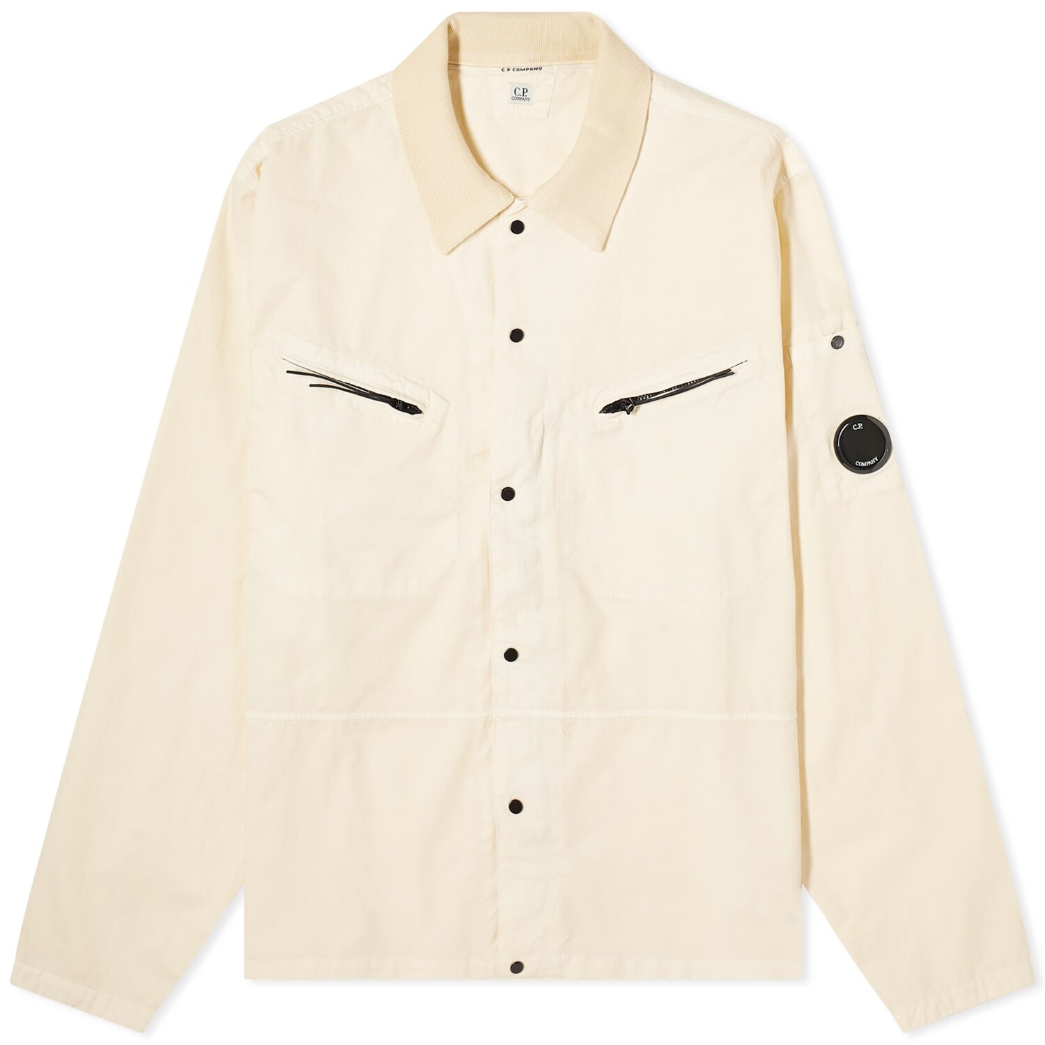 

Рубашка C.P. Company Gabardine Lens Shirt, цвет Pistachio Shell