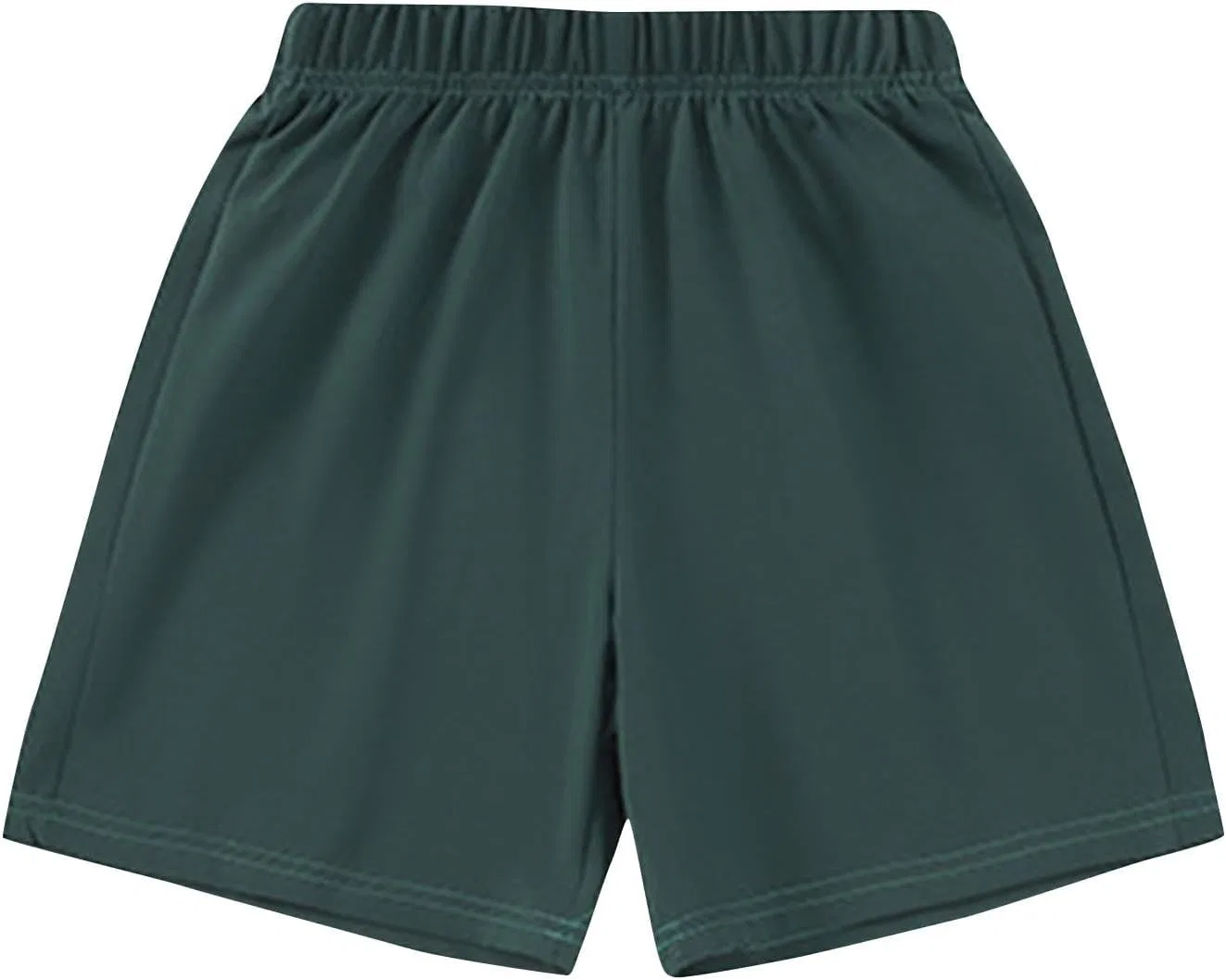 Шорты компрессионные детские Cotton Athletic с карманами, Zzalalana, Army Green — фото 4