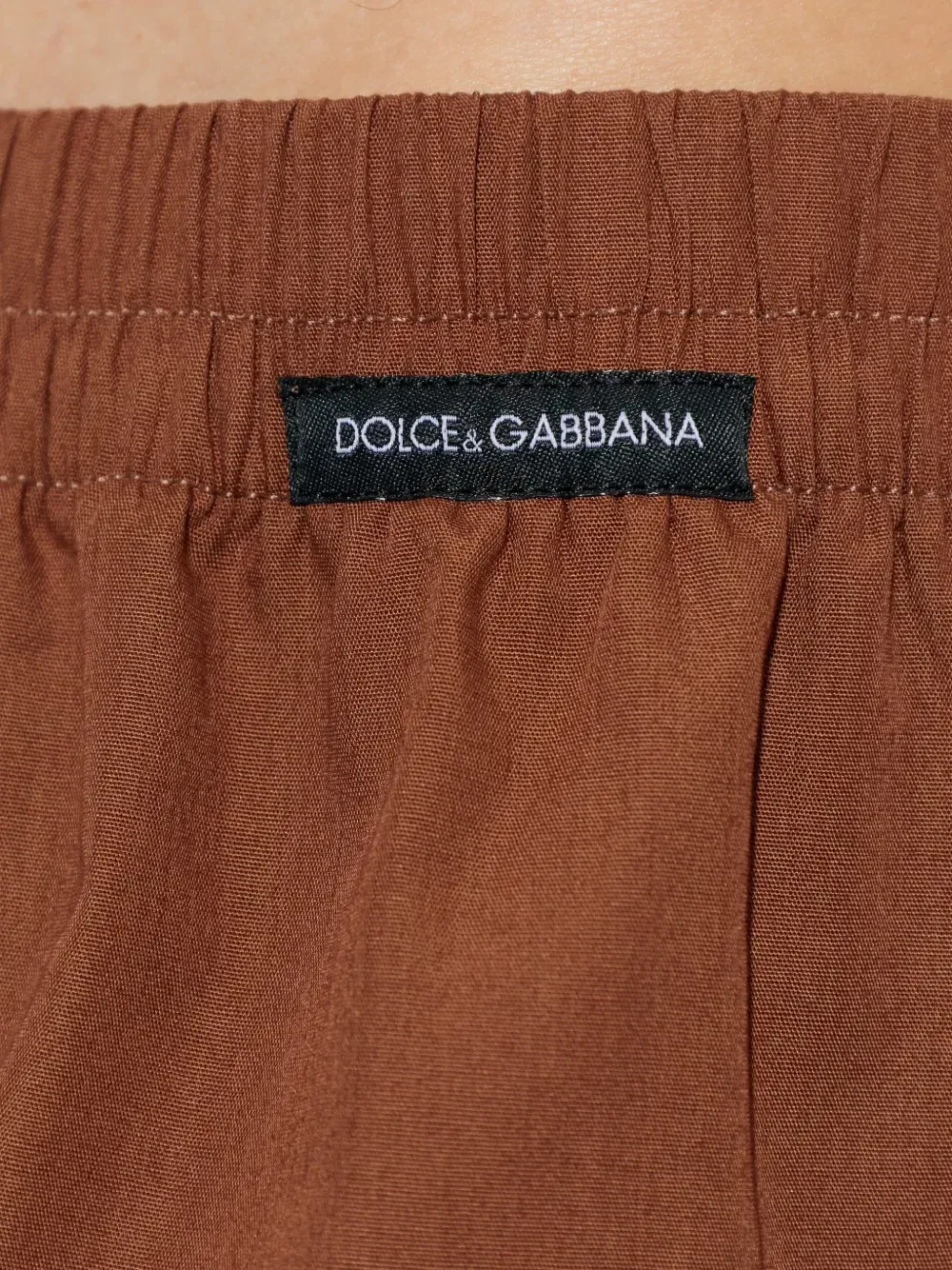 Боксеры с пуговицей DOLCE & GABBANA, коричневый — фото 4