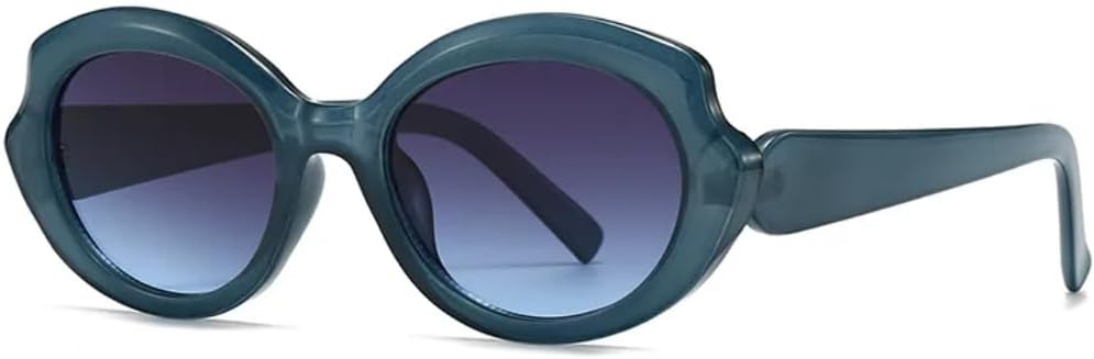 

Винтажные солнцезащитные очки для женщин и мужчин, роскошные дизайнерские панк-очки, популярные очки с большой оправой для вождения на открытом воздухе, защита от УФ-излучения UV400 SZVVBKK, Blue Gray